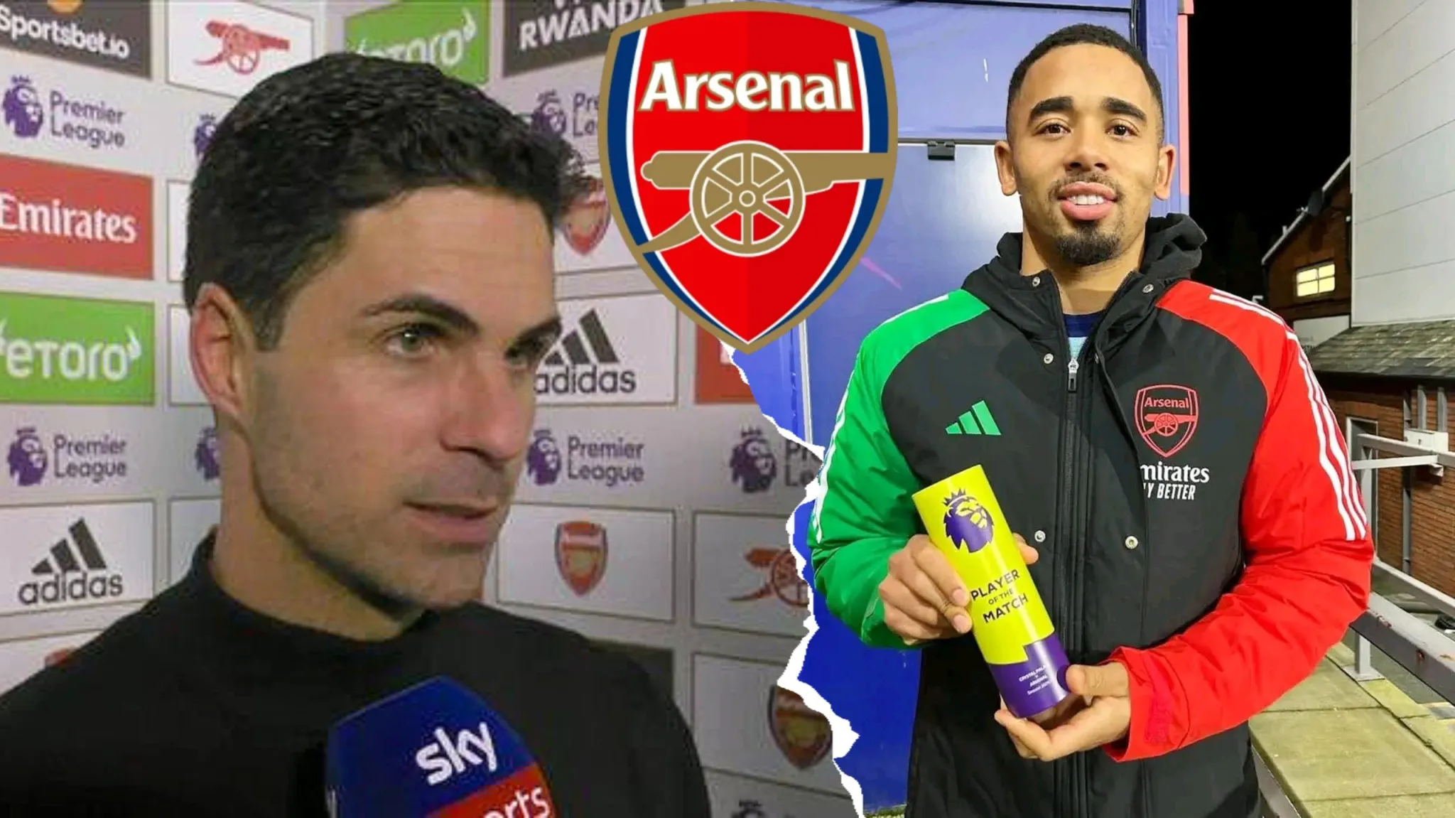 I’m so sorry Gabriel that I underestimated your potentials, this not whom I knew you to be”, Mikel Arteta finally sends Apology message to Gabriel Jesus after winning back to back Man of the match award Amid January striker signing Saga