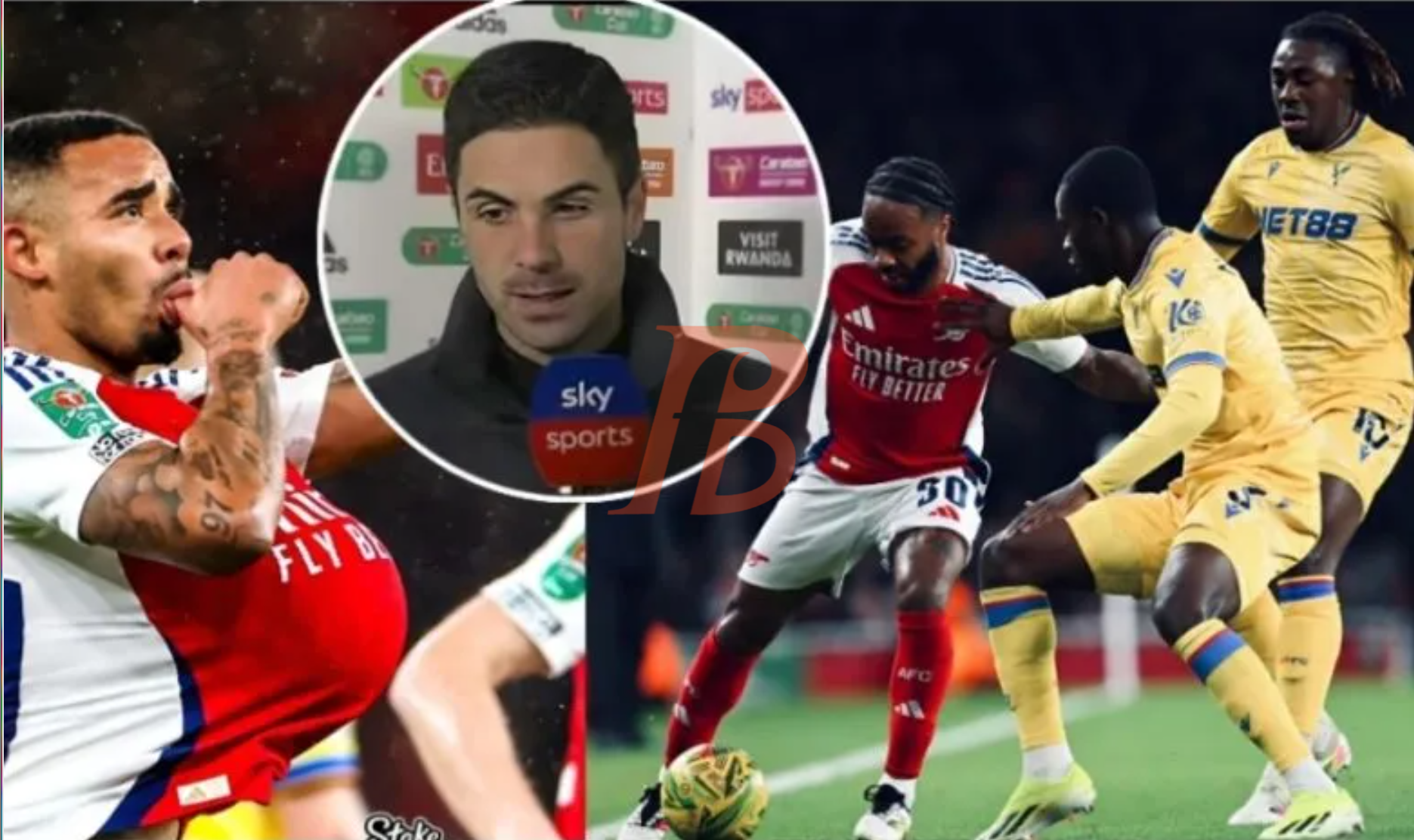 “He will play more henceforth”- Mikel Arteta points out the ONE Arsenal player he plans to give more playing time this season after comeback victory over Crystal Palace in the Carabao Cup quarter-finals- Not Jesus