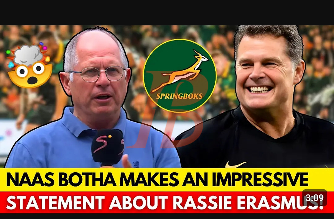 Unbelievable What The Springboks Legend Revealed About Rassie Erasmus