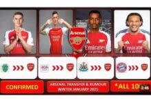 TERMS AGREED: £120m attacker has agreed personal terms to join Arsenal in January, set to be given legendary shirt number