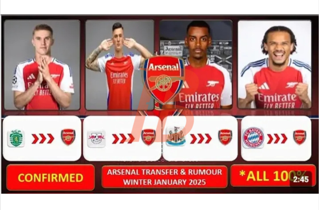 TERMS AGREED: £120m attacker has agreed personal terms to join Arsenal in January, set to be given legendary shirt number