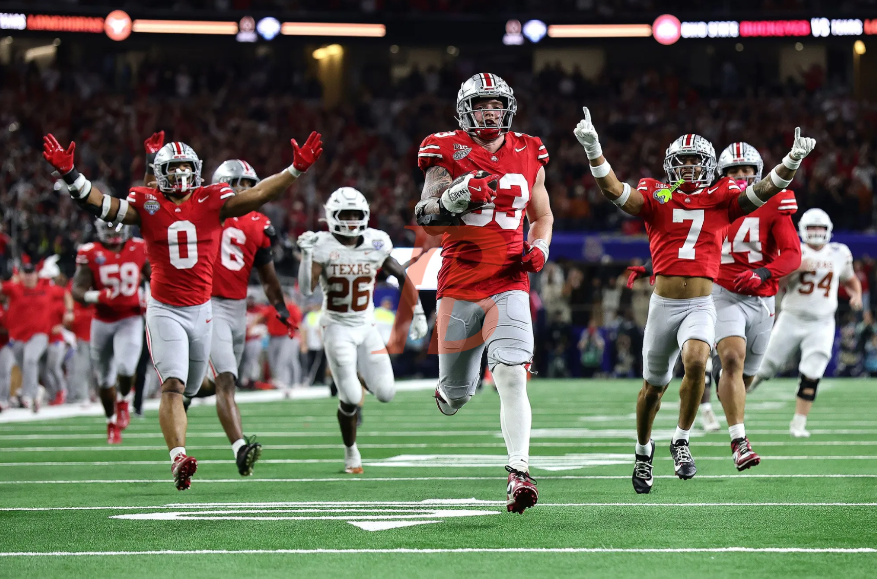 Jack Sawyer’s epic fumble return for a touchdown seals Ohio State’s trip to the college football national championship game